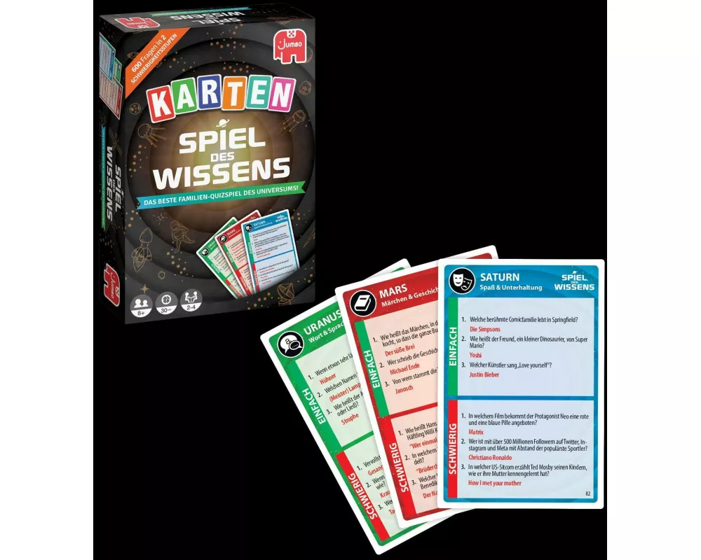 Spiel des Wissens Kartenspiel