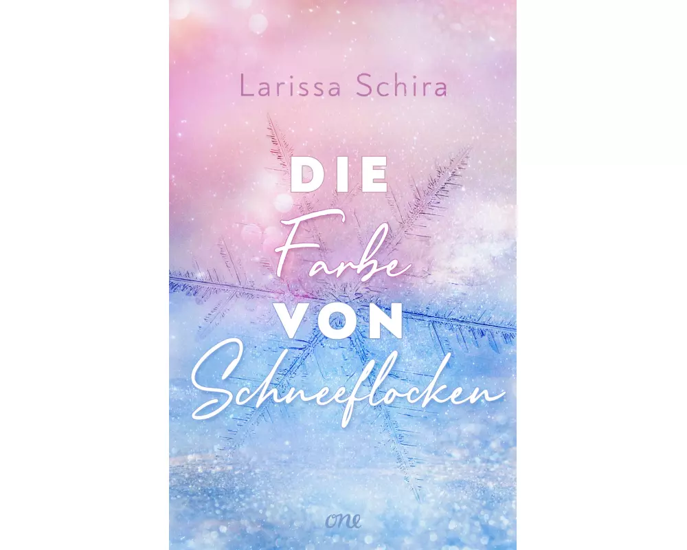 Die Farbe von Schneeflocken