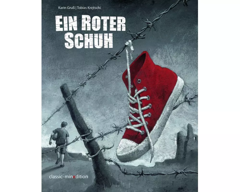 Ein roter Schuh