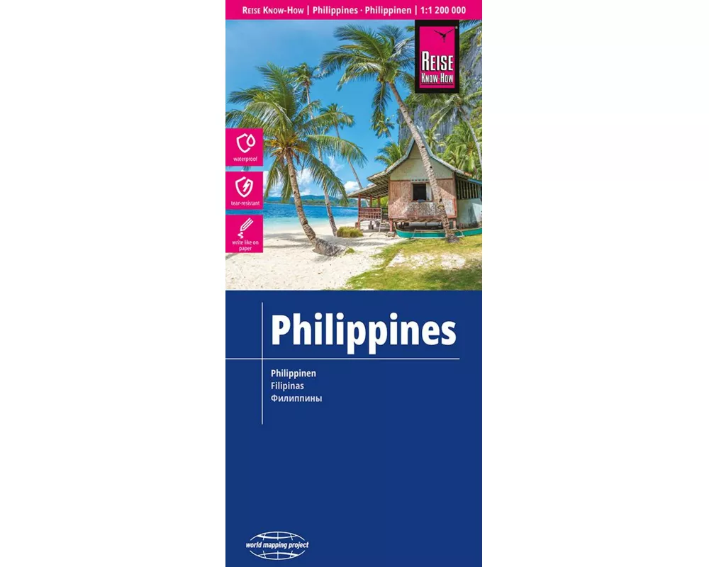 Reise Know-How Landkarte Philippinen / Philippines (1:1.200.000)