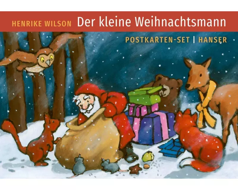 Der kleine Weihnachtsmann Postkarten-Set