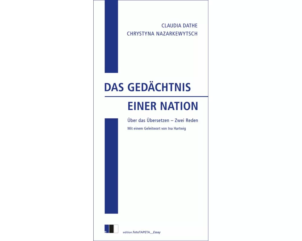 Das Gedächtnis einer Nation