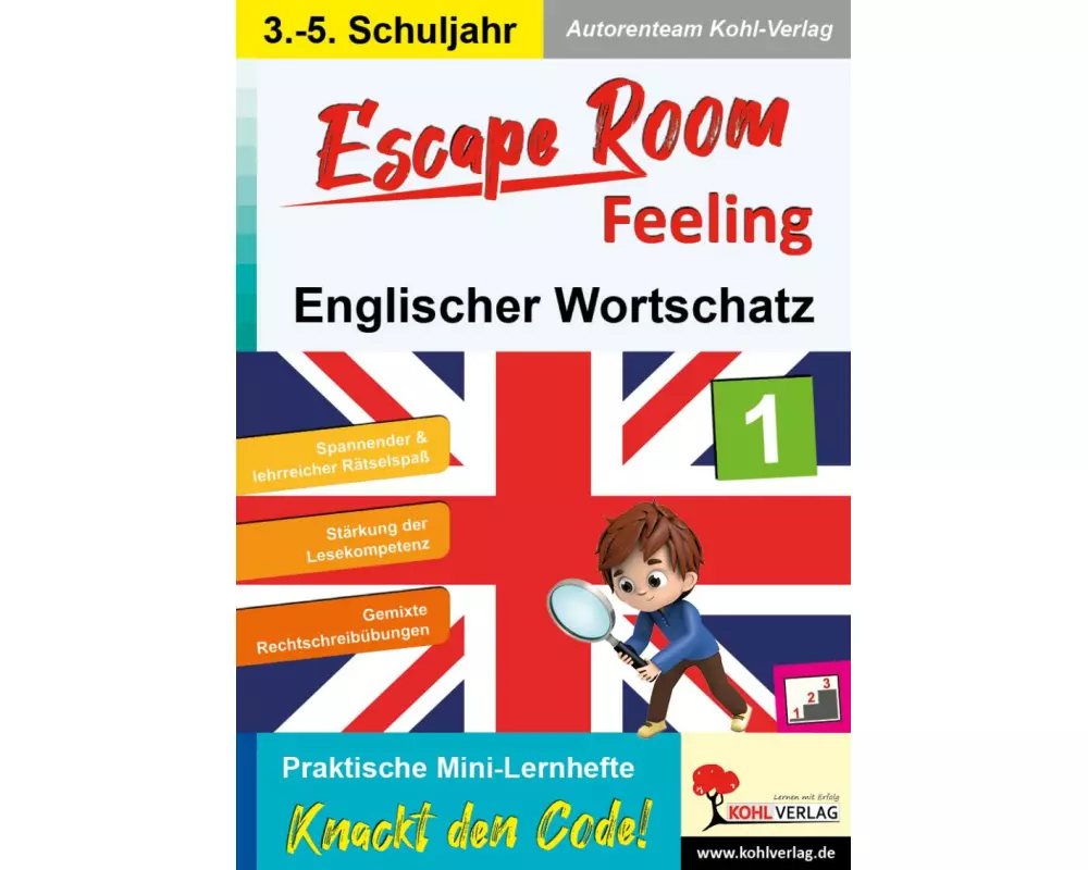 Escape Room Feeling ENGLISCHER WORTSCHATZ