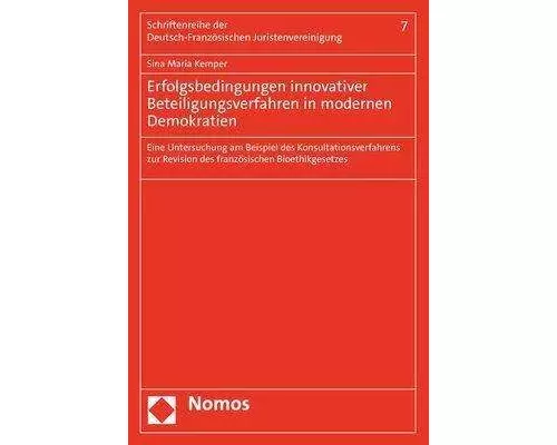 Erfolgsbedingungen innovativer Beteiligungsverfahren in modernen Demokratien