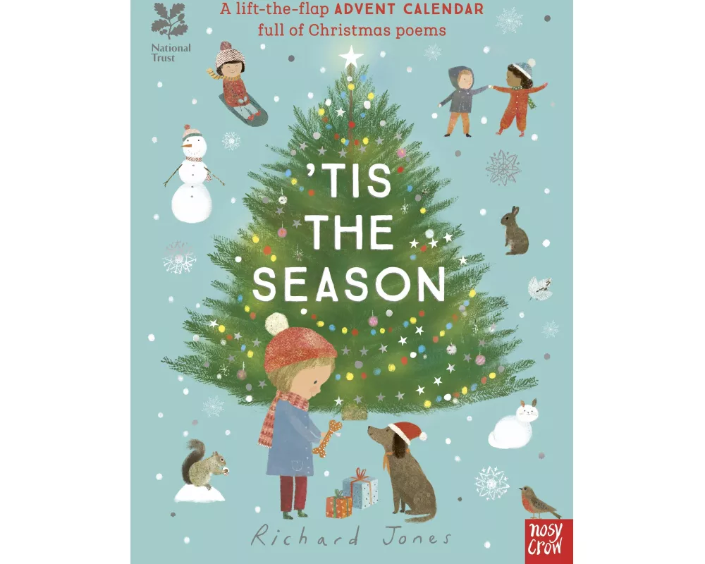National Trust: 'Tis the Season: A Lift-the-Flap Advent Calendar Full of Christmas Poems