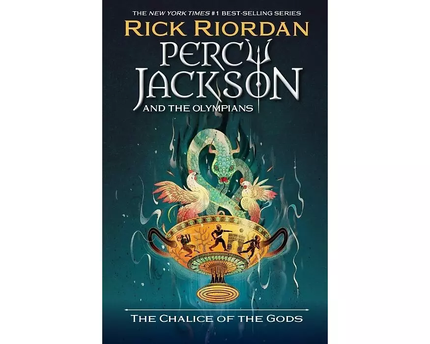 Percy Jackson and the Olympians The Chalice of the Gods (International paperback edition)