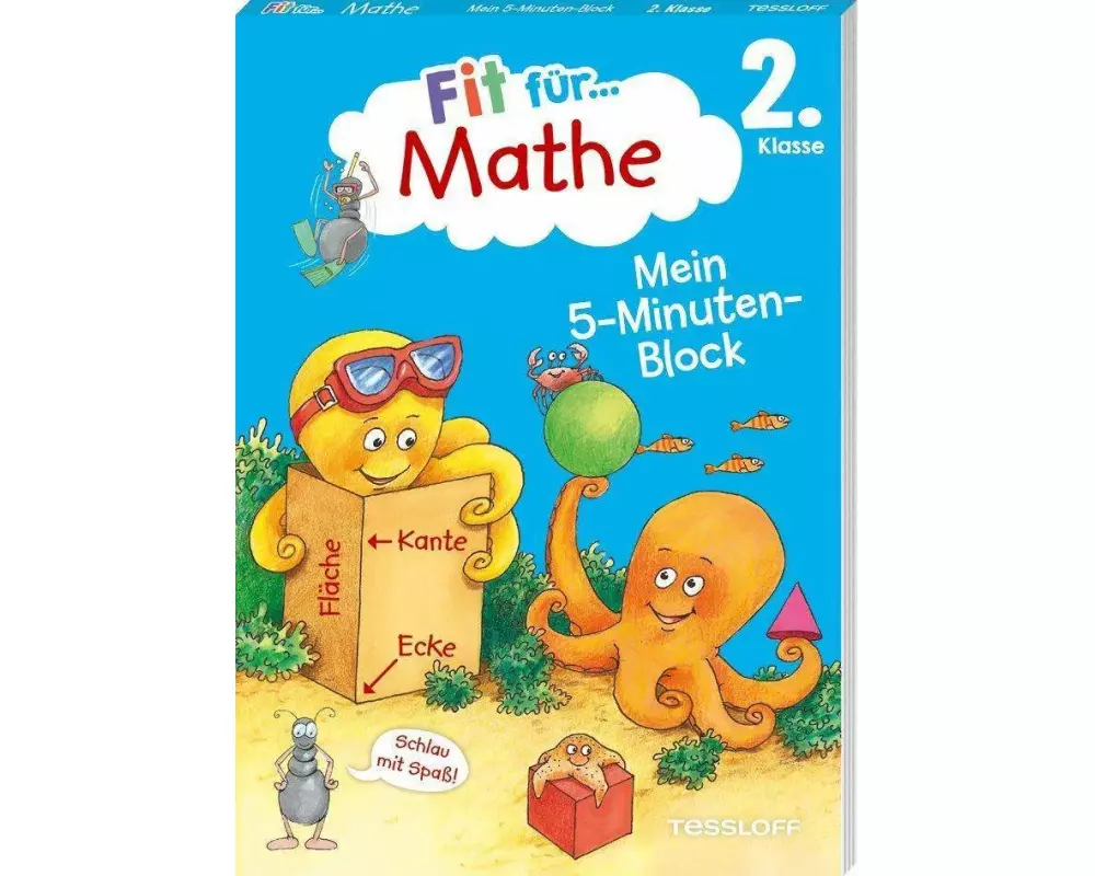 Fit für Mathe 2. Klasse. Mein 5-Minuten-Block
