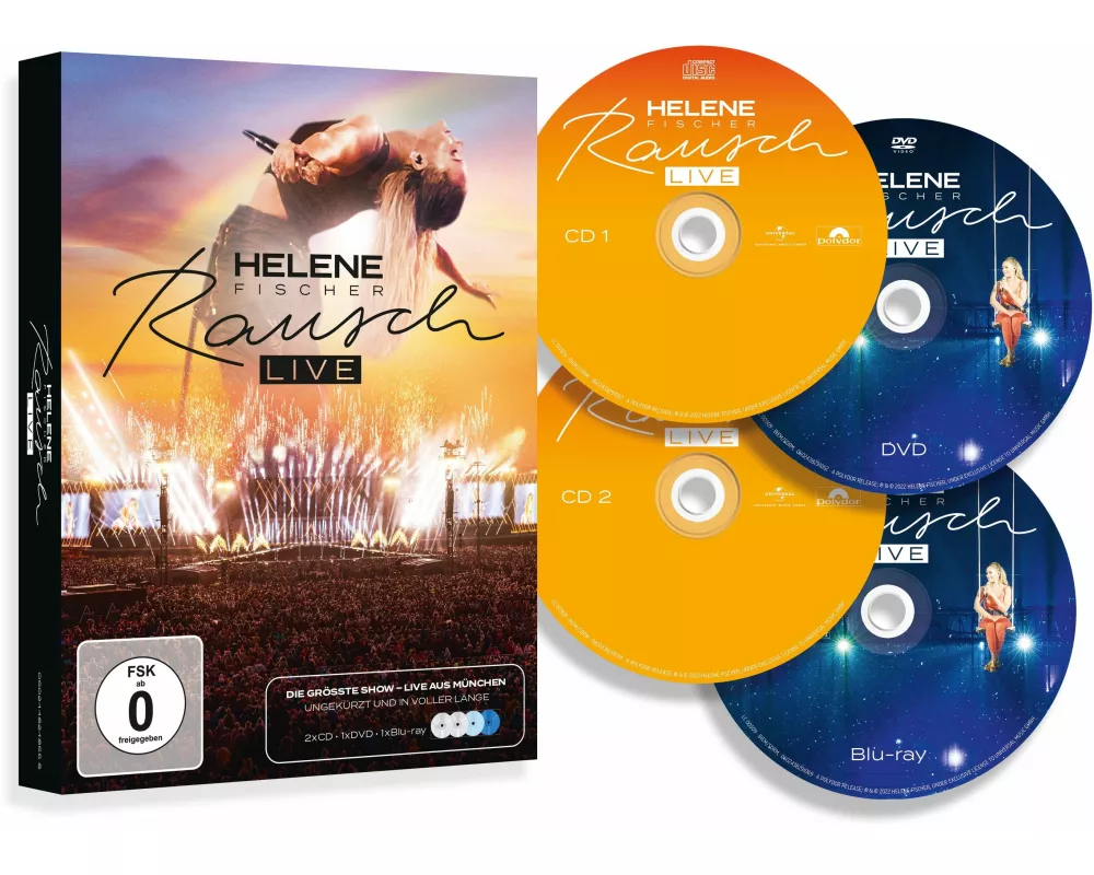 Rausch (Live) 2CD/DVD/Bluray
