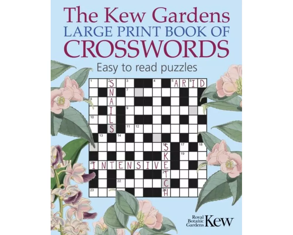 The Kew Gardens Large Print Book of Crosswords