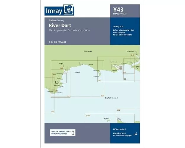 Imray Chart Y43