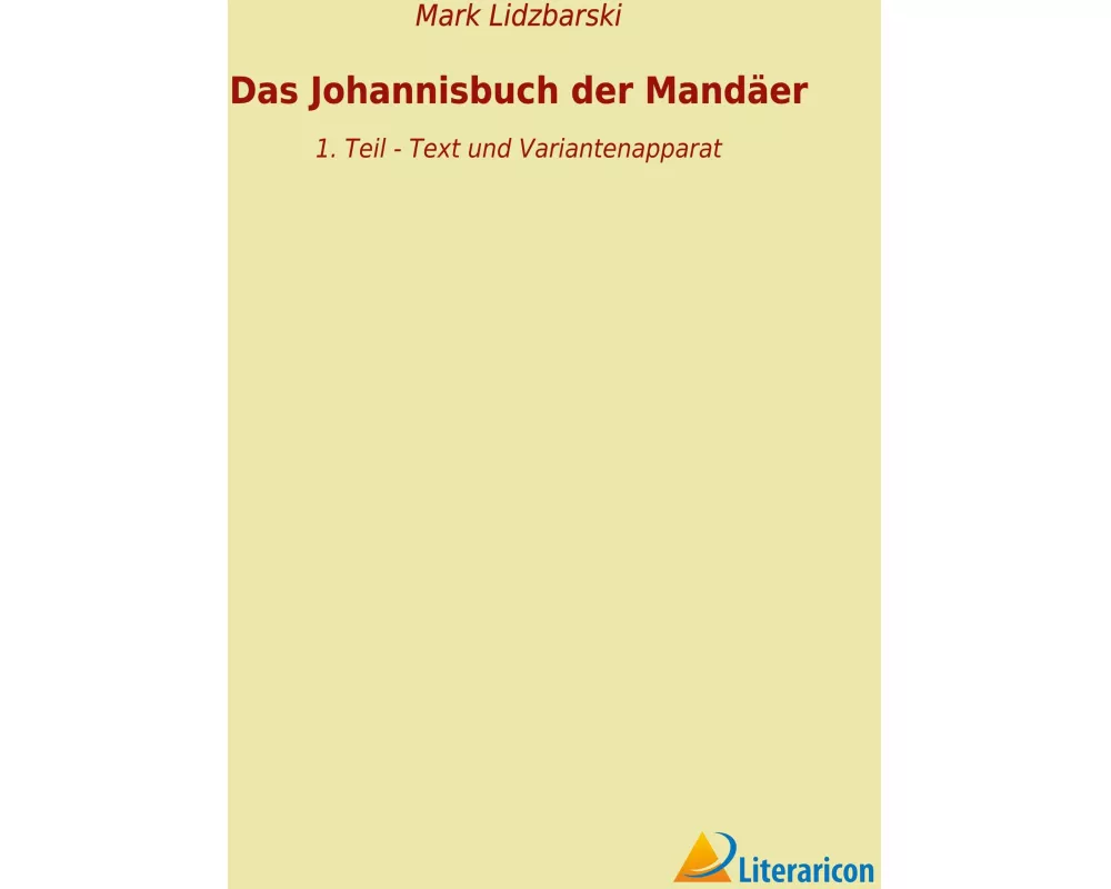 Das Johannisbuch der Mandäer