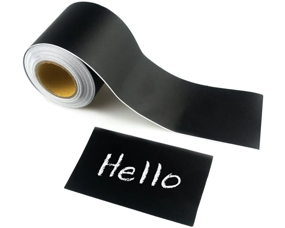 URSUS Washi Tape Blackboard 5 cm x 5 m Schwarz