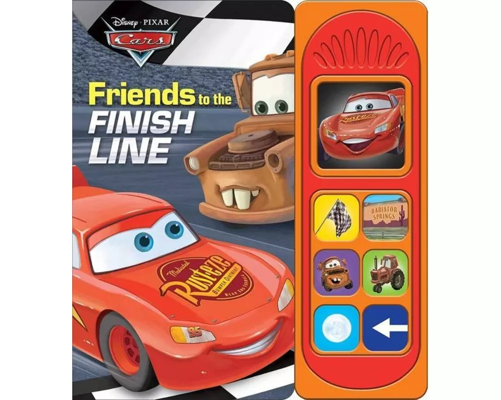 Disney Pixar Cars Little Sound Book Friends To Finish Line