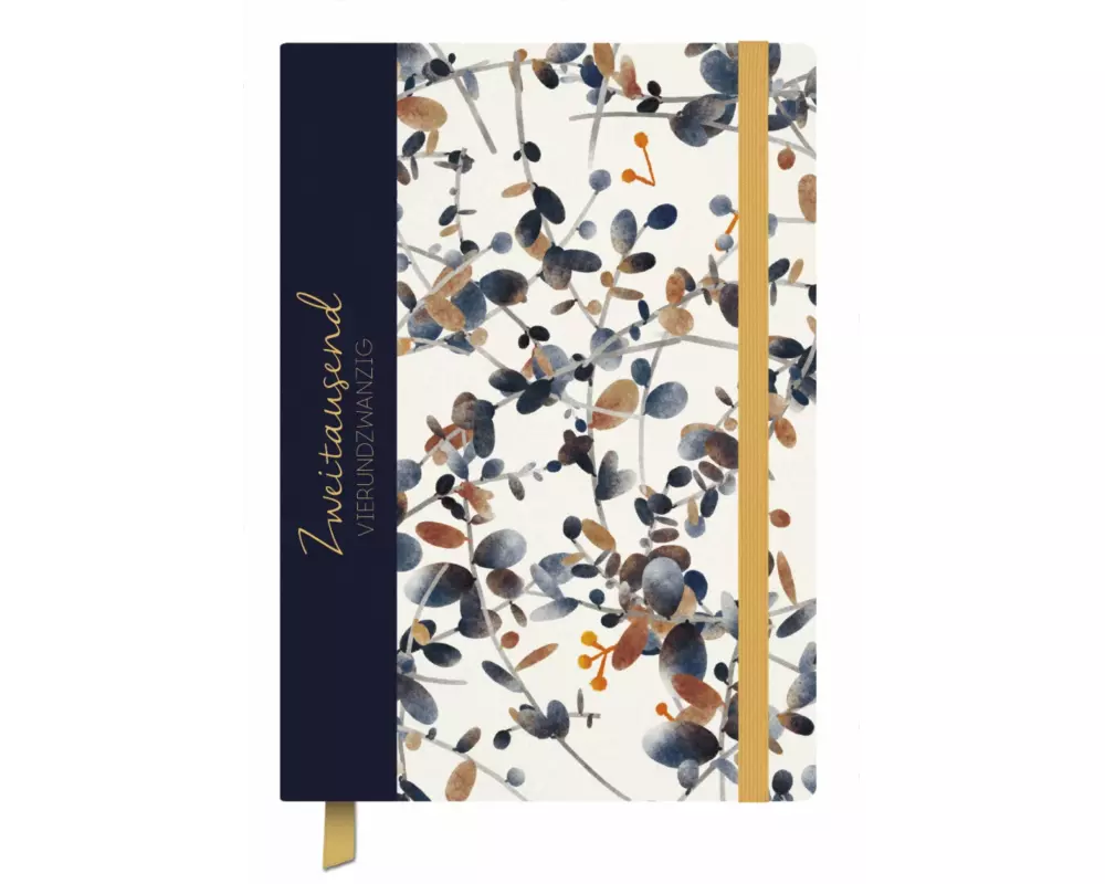 Terminkalender Classic Timer Blütenkunst 2024