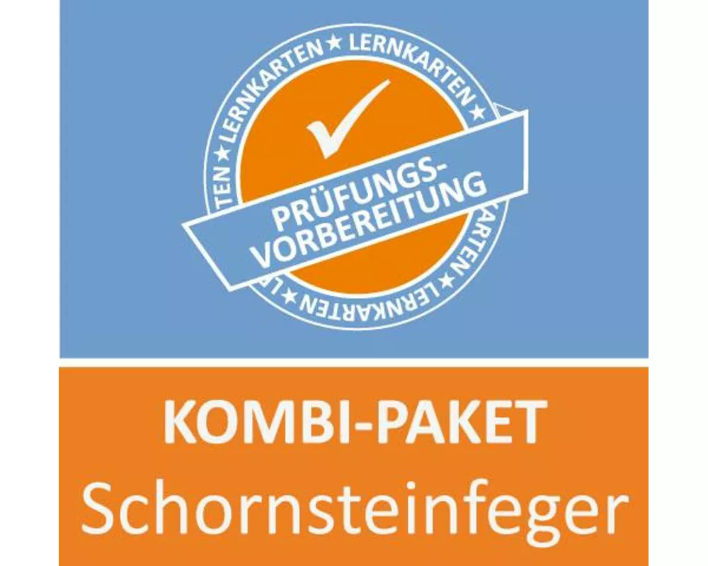 AzubiShop24.de Kombi-Paket Schornsteinfeger. Lernkarten