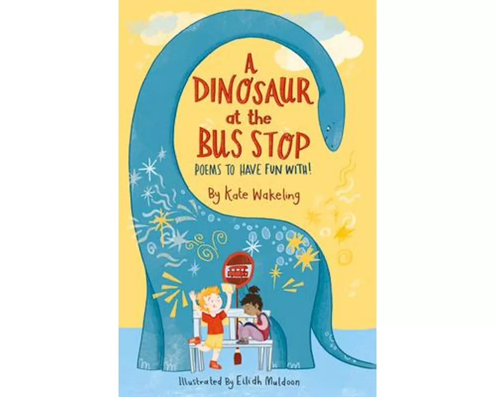 A Dinosaur at the Bus Stop