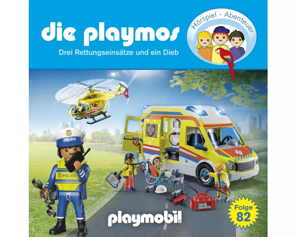 Die Playmos-(82)Drei Rettungseinsätze Und Ein Dieb