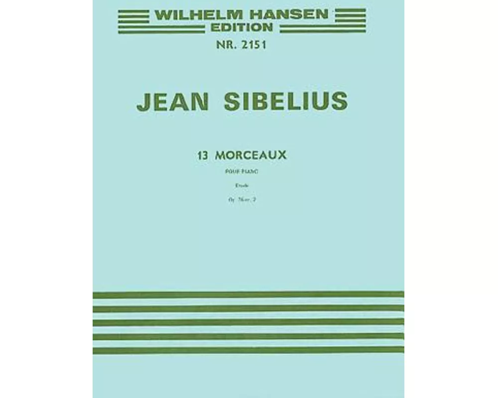 13 Pieces Op. 76, No.2 - Etude