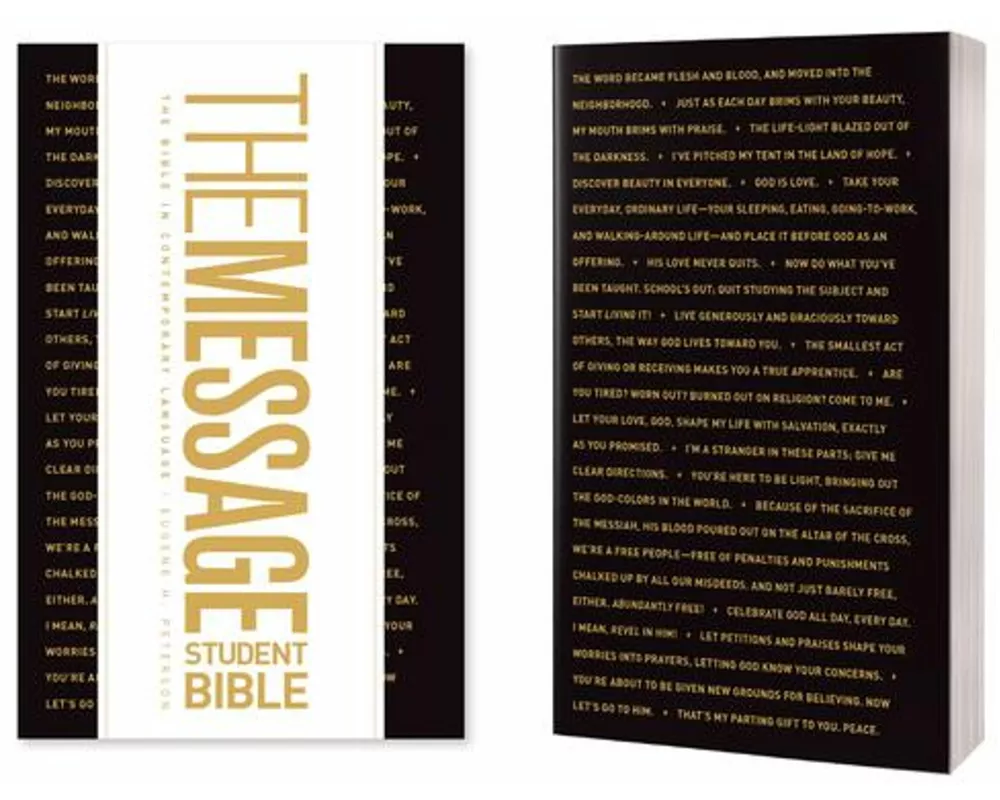The Message Student Bible (Softcover)