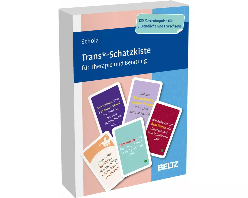 Trans*-Schatzkiste für Therapie und Beratung