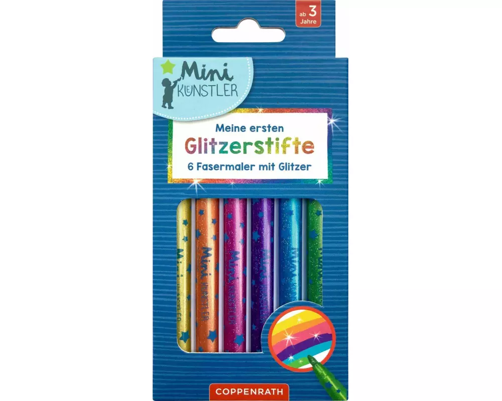 Meine ersten Glitzerstifte