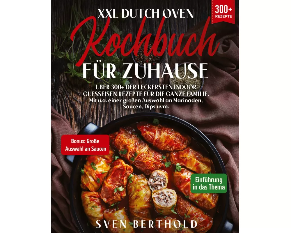 XXL Dutch Oven Kochbuch für Zuhause