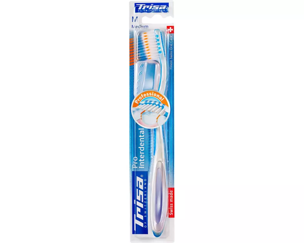 Trisa Handzahnbürste Pro Interdental Medium assortiert