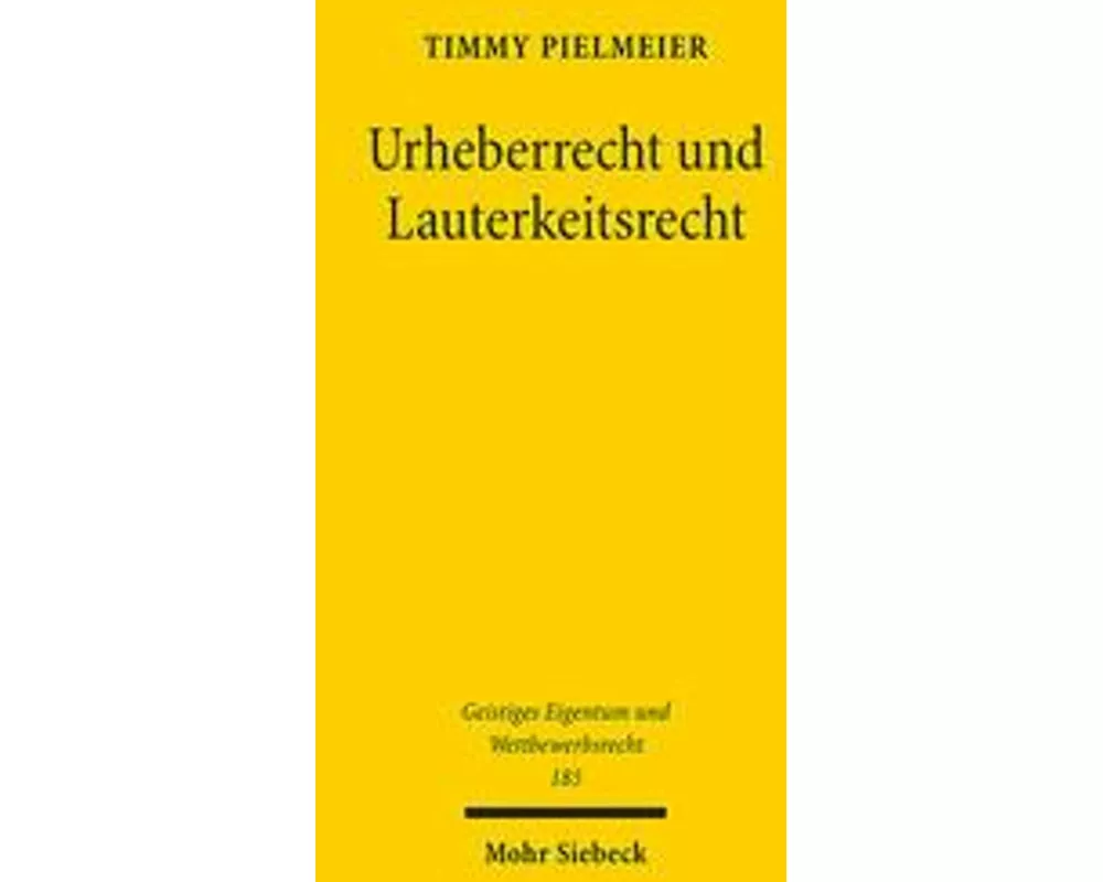 Urheberrecht und Lauterkeitsrecht
