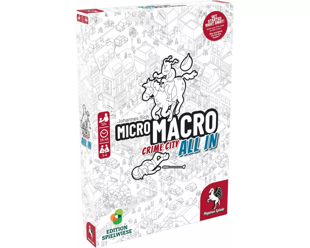 MicroMacro: Crime City 3 - All In (Edition Spielwiese) (English Edition)