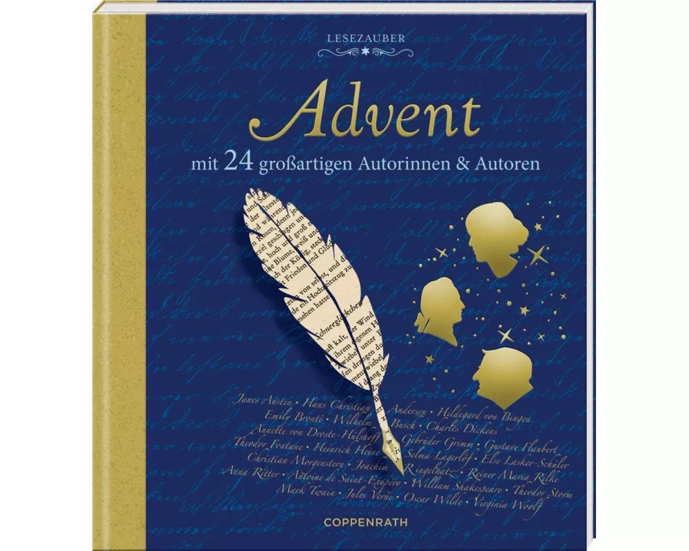 Adventskalenderbuch zum Aufschneiden – Advent mit 24 großartigen Autorinnen und Autoren