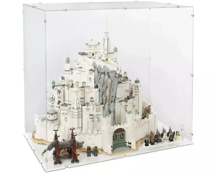 iDisplayit Acryl-Display LEGO 11377 Minas Tirith (Weisser Boden)