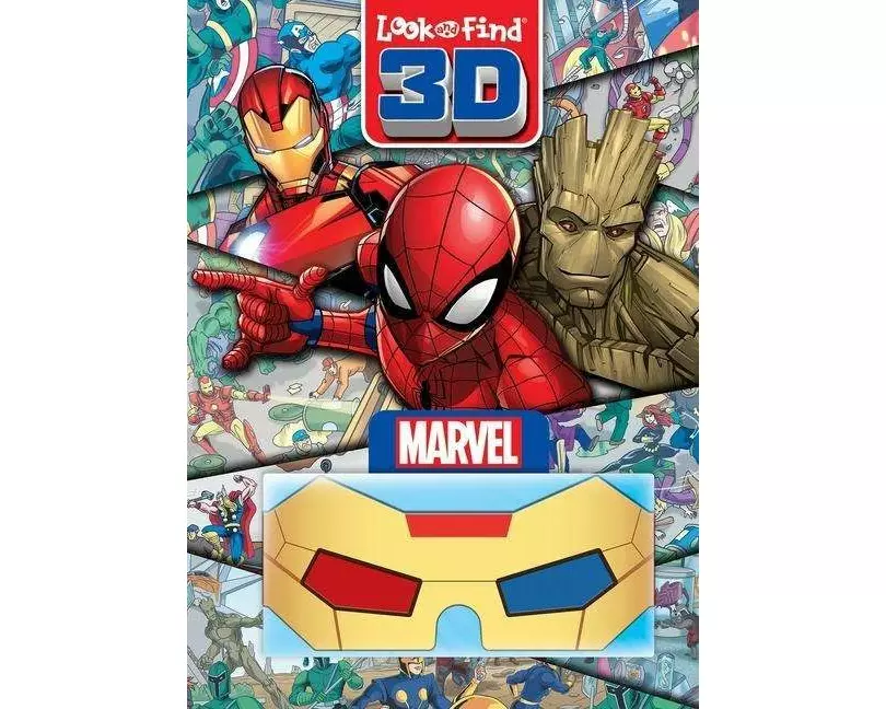 Marvel Look And Find 3D