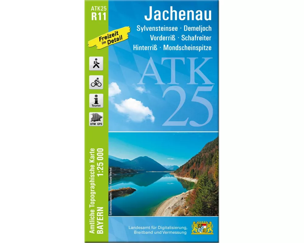 ATK25-R11 Jachenau (Amtliche Topographische Karte 1:25000)