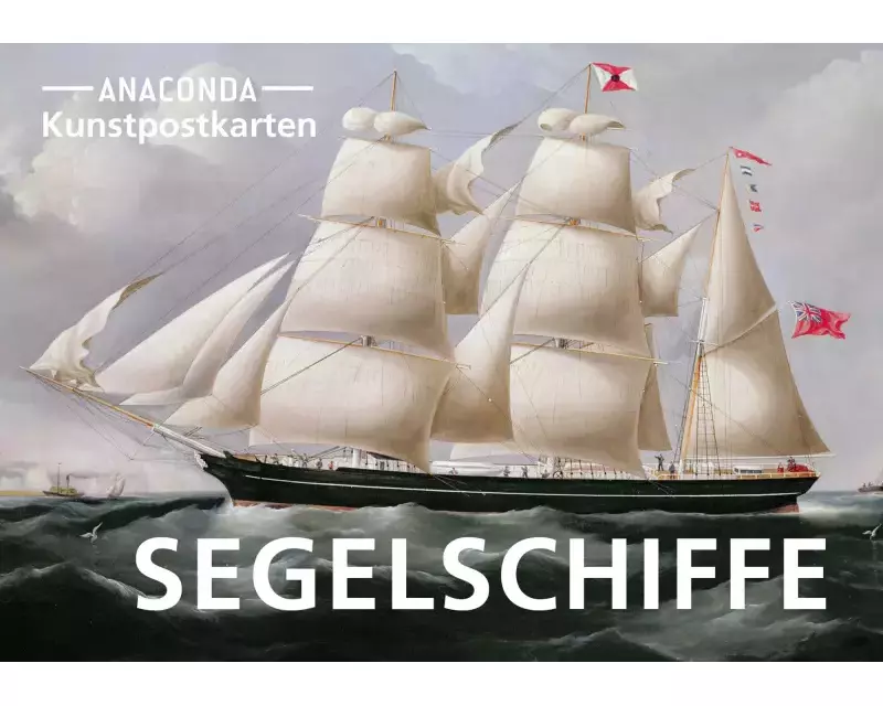 Postkarten-Set Segelschiffe