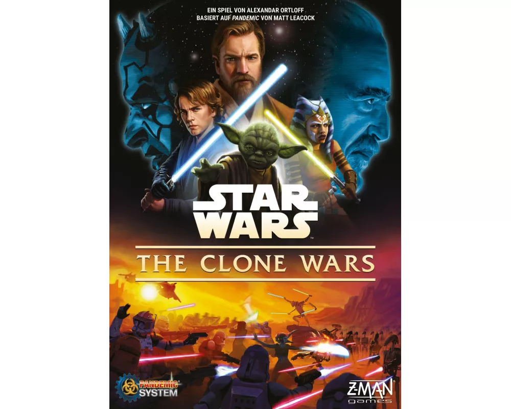 Star Wars The Clone Wars (Ein Brettspiel mit dem Pandemic-System)
