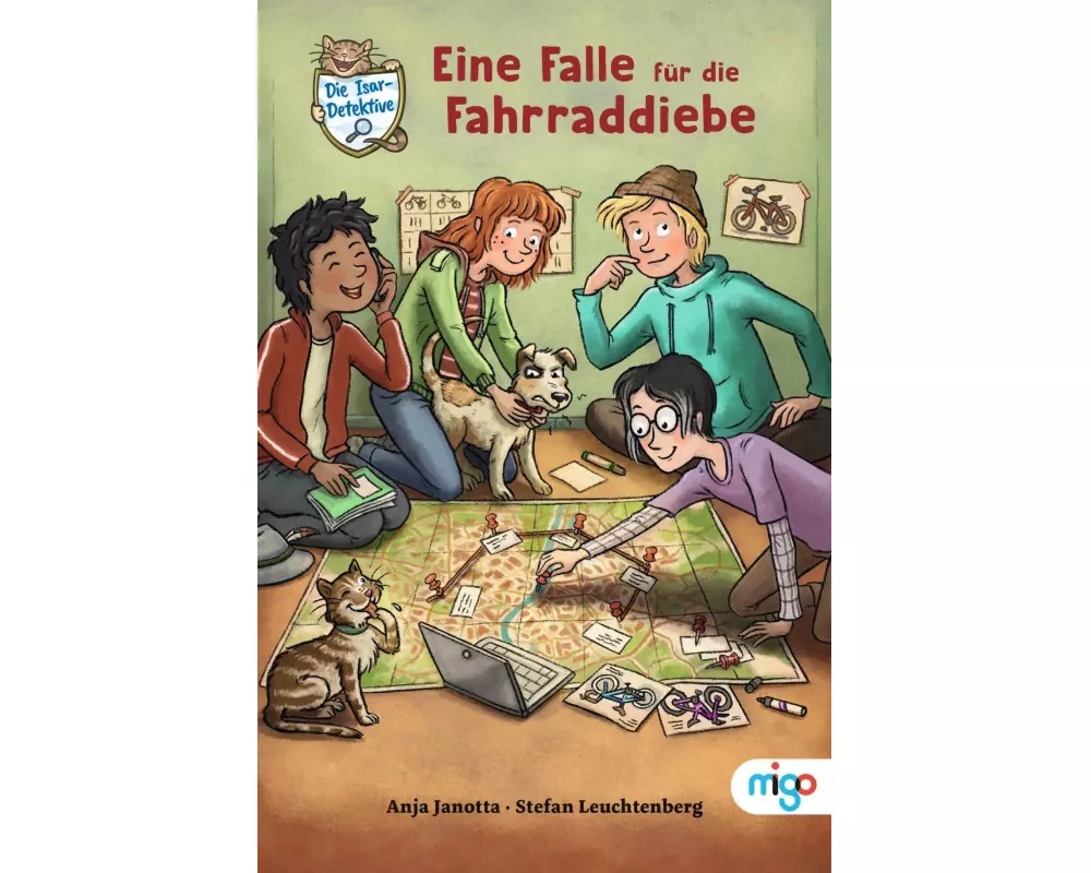 Die Isar-Detektive 3. Eine Falle für die Fahrraddiebe