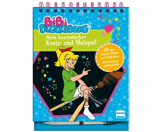 Bibi Blocksberg – Mein hexenstarker Kratz- und Malspaß