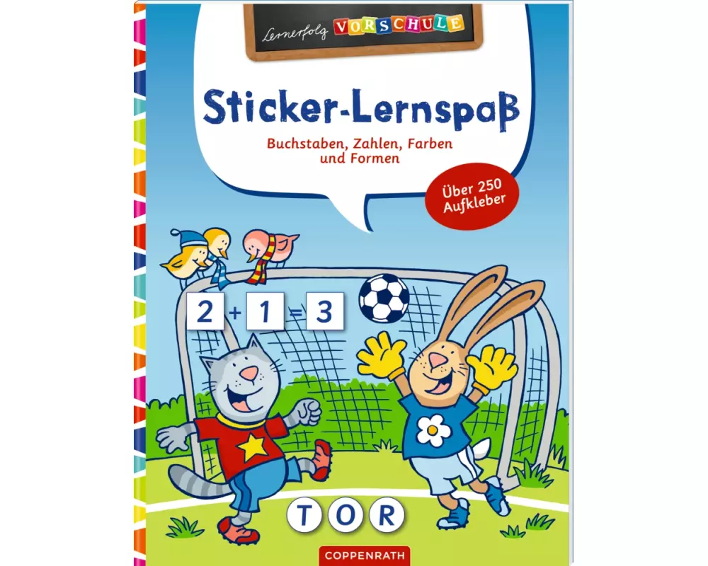 Sticker-Lernspaß (Fußball)