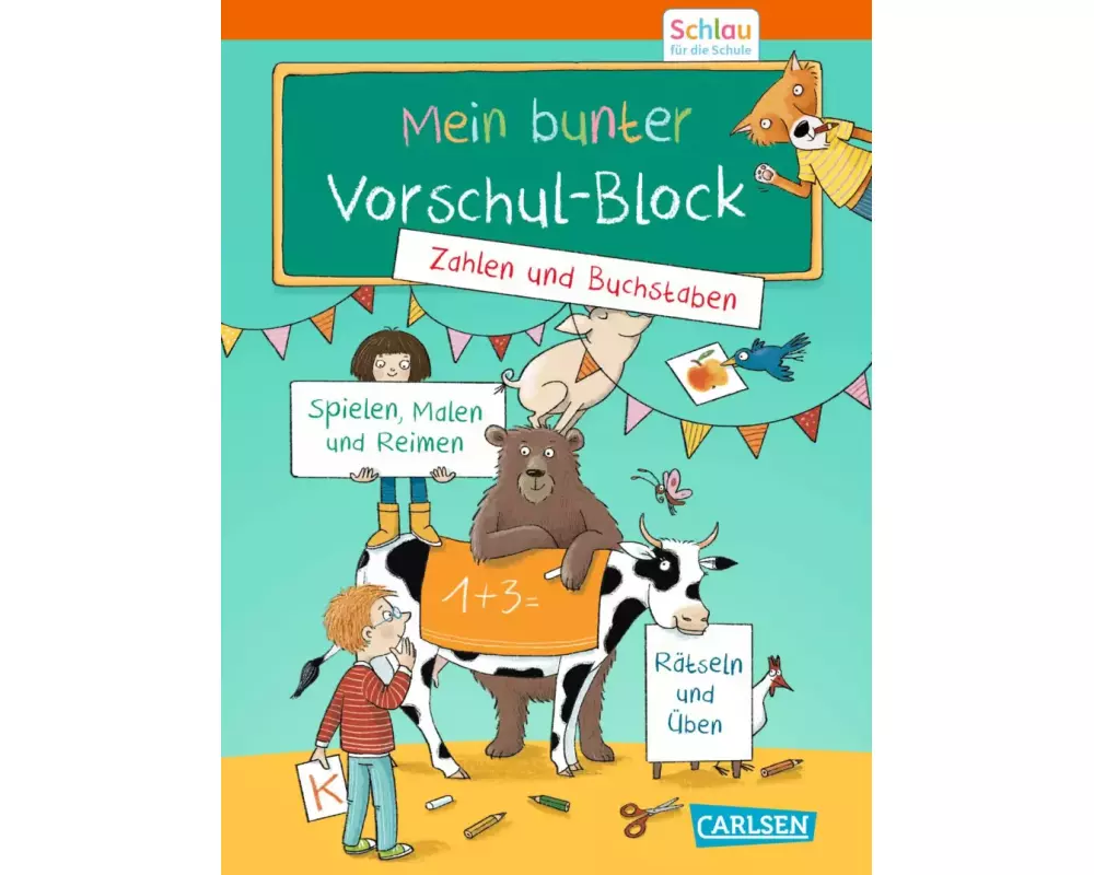 Schlau für die Schule: Mein bunter Vorschul-Block