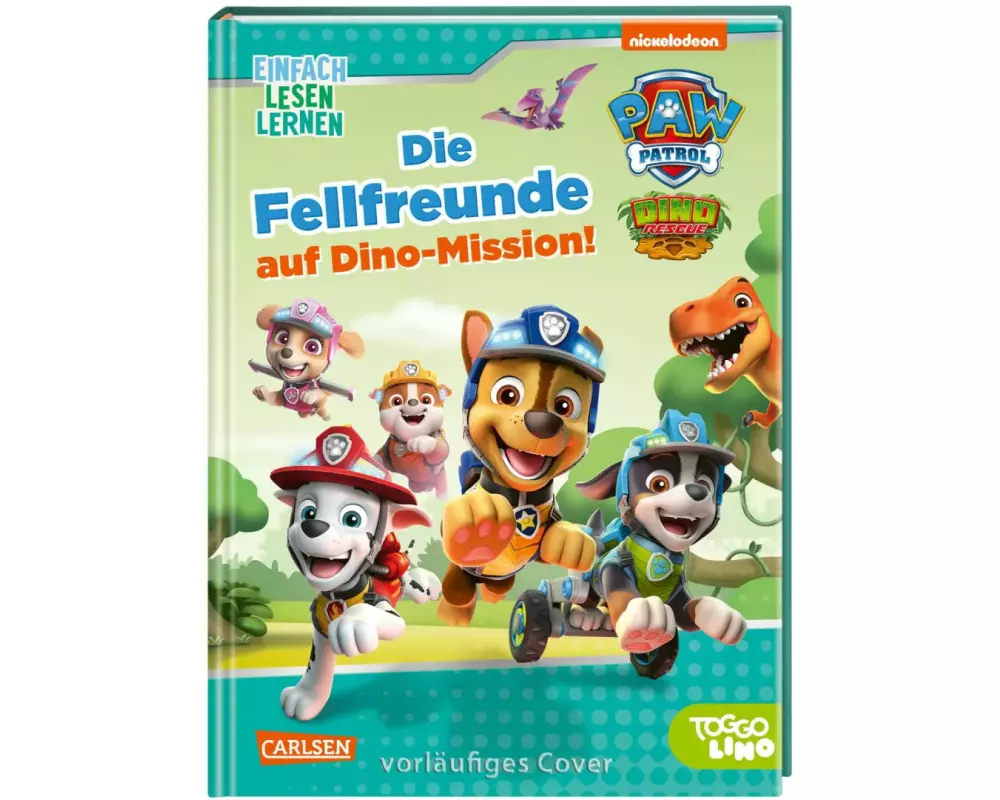 PAW Patrol Erstlesebuch: Die Fellfreunde auf Dino-Mission!
