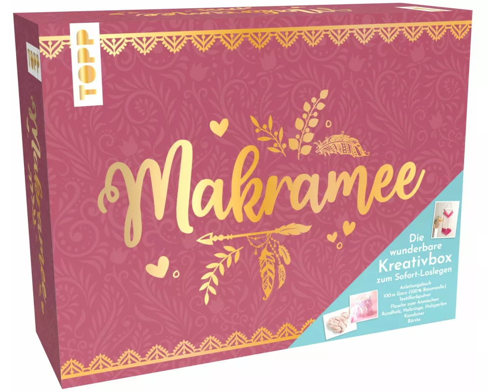 Makramee knüpfen - Die wunderbare Kreativbox
