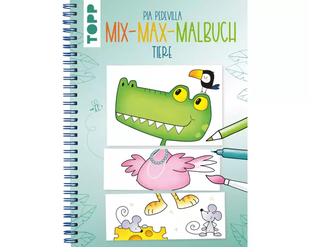 Mix-Max-Malbuch Tiere