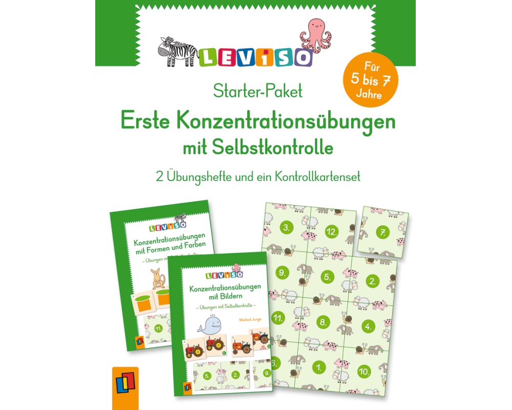 Starter-Paket - Erste Konzentrationsübungen mit Selbstkontrolle