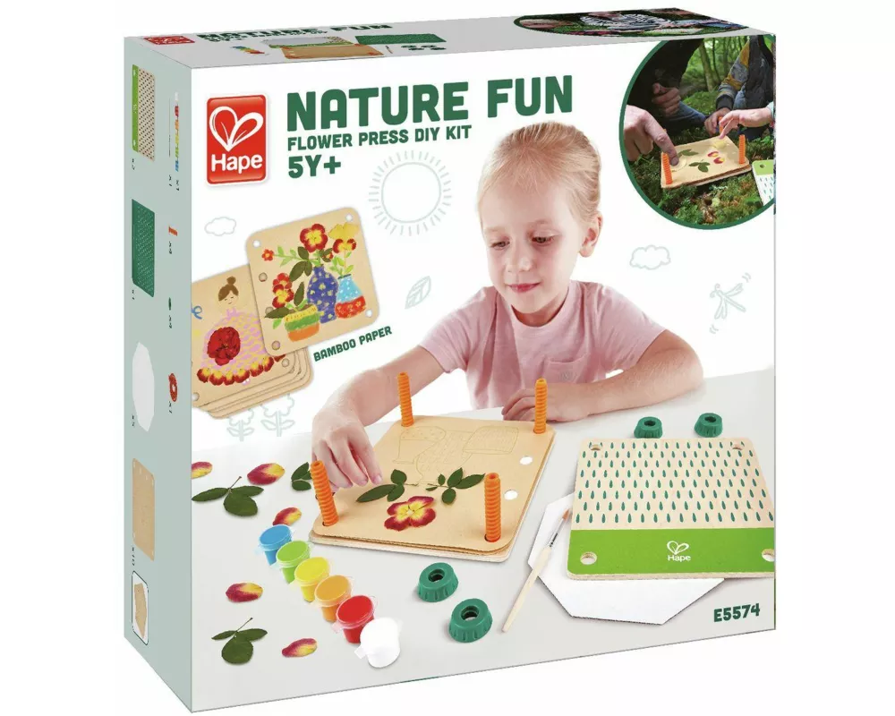 Kunst-Set Blumenpresse