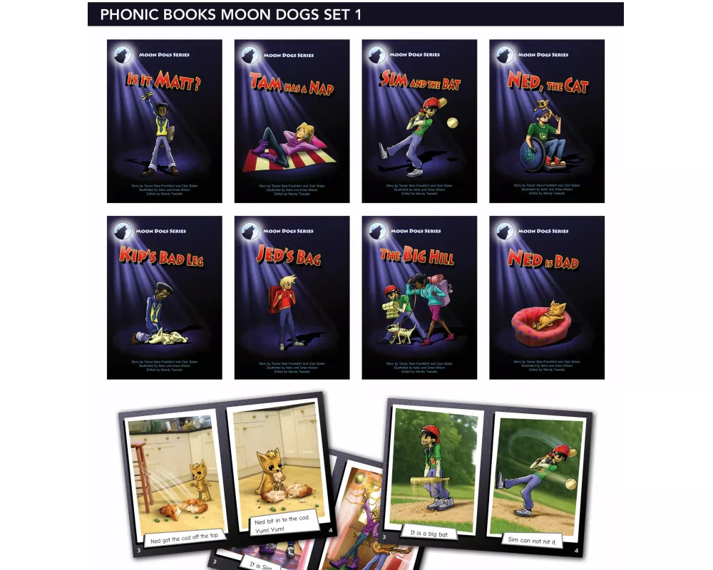 Phonic Books Moon Dogs Set 1