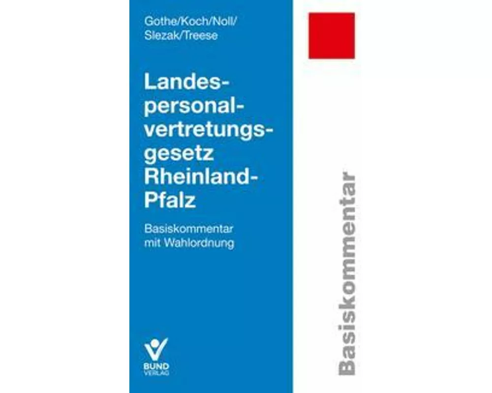 Landespersonalvertretungsgesetz Rheinland-Pfalz