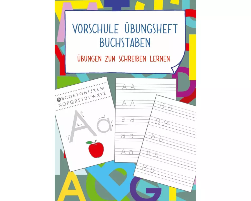 Vorschule Übungsheft Buchstaben