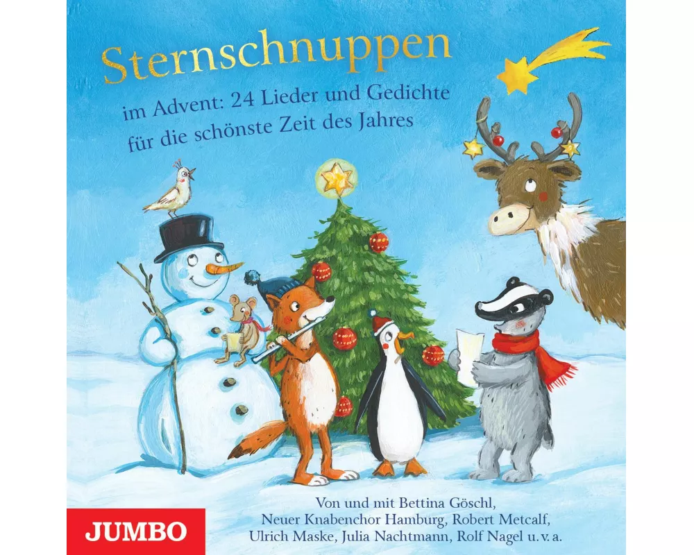 Sternschnuppen im Advent. 24 Lieder und Geschichten für die schönste Zeit des Jahres