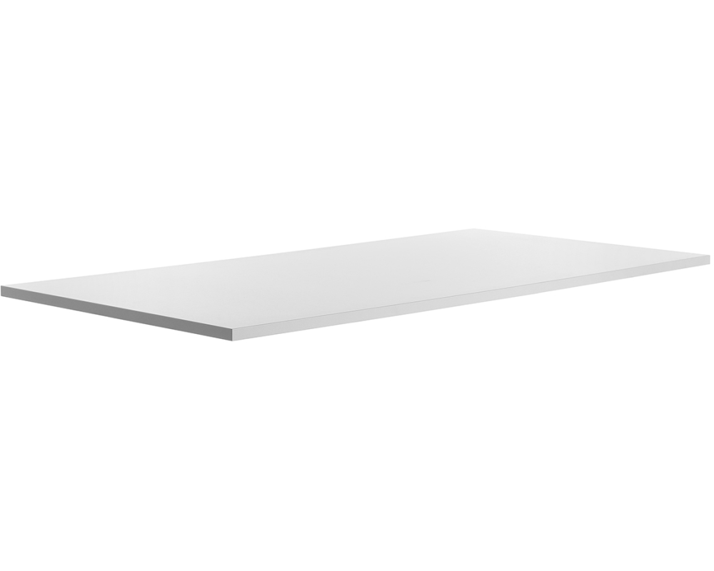 TOPSTAR Tischplatte 160X80cm O16080W weiss, für E-Table