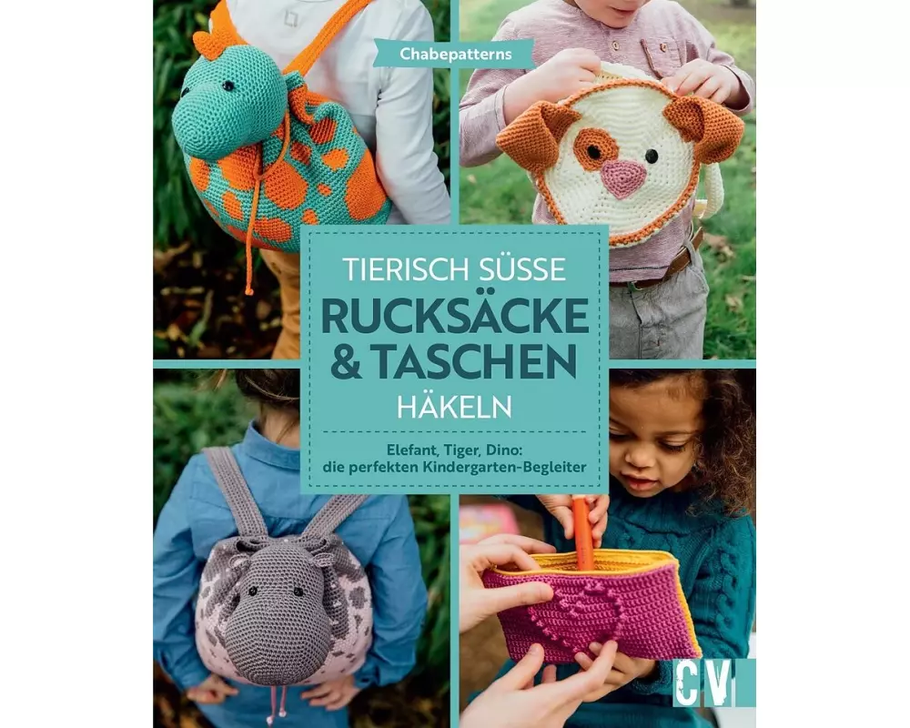 Tierisch süße Rucksäcke & Taschen häkeln